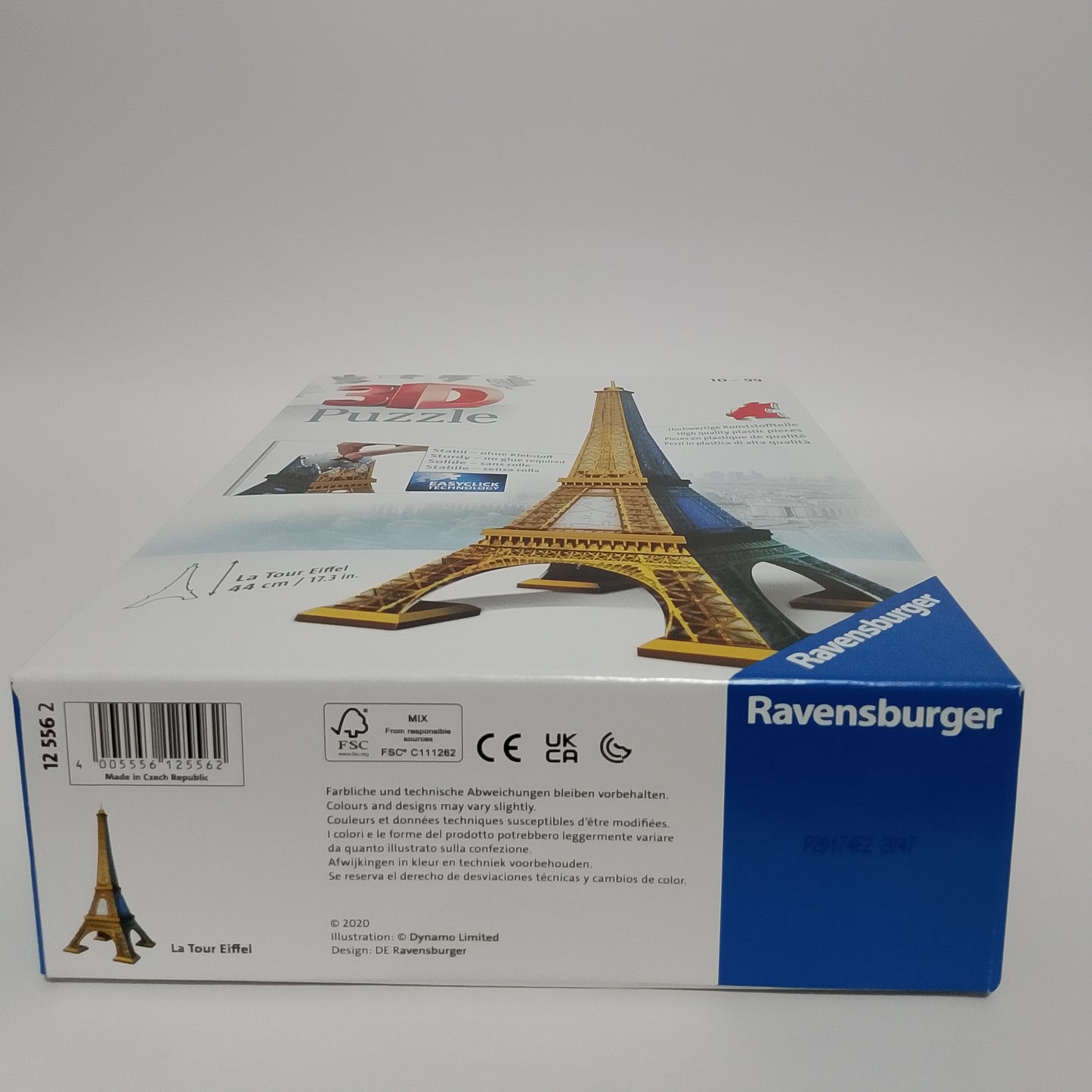 puzzle torre eiffel lato