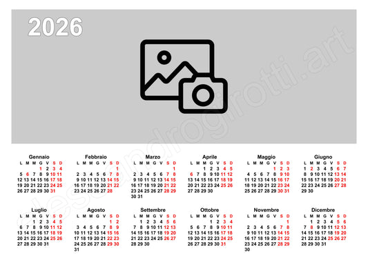 calendario annuale base an-or