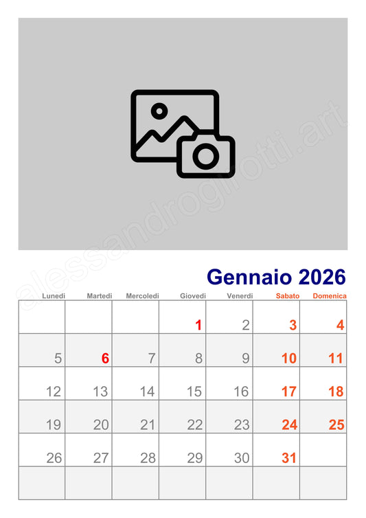 calendario mensile base me3