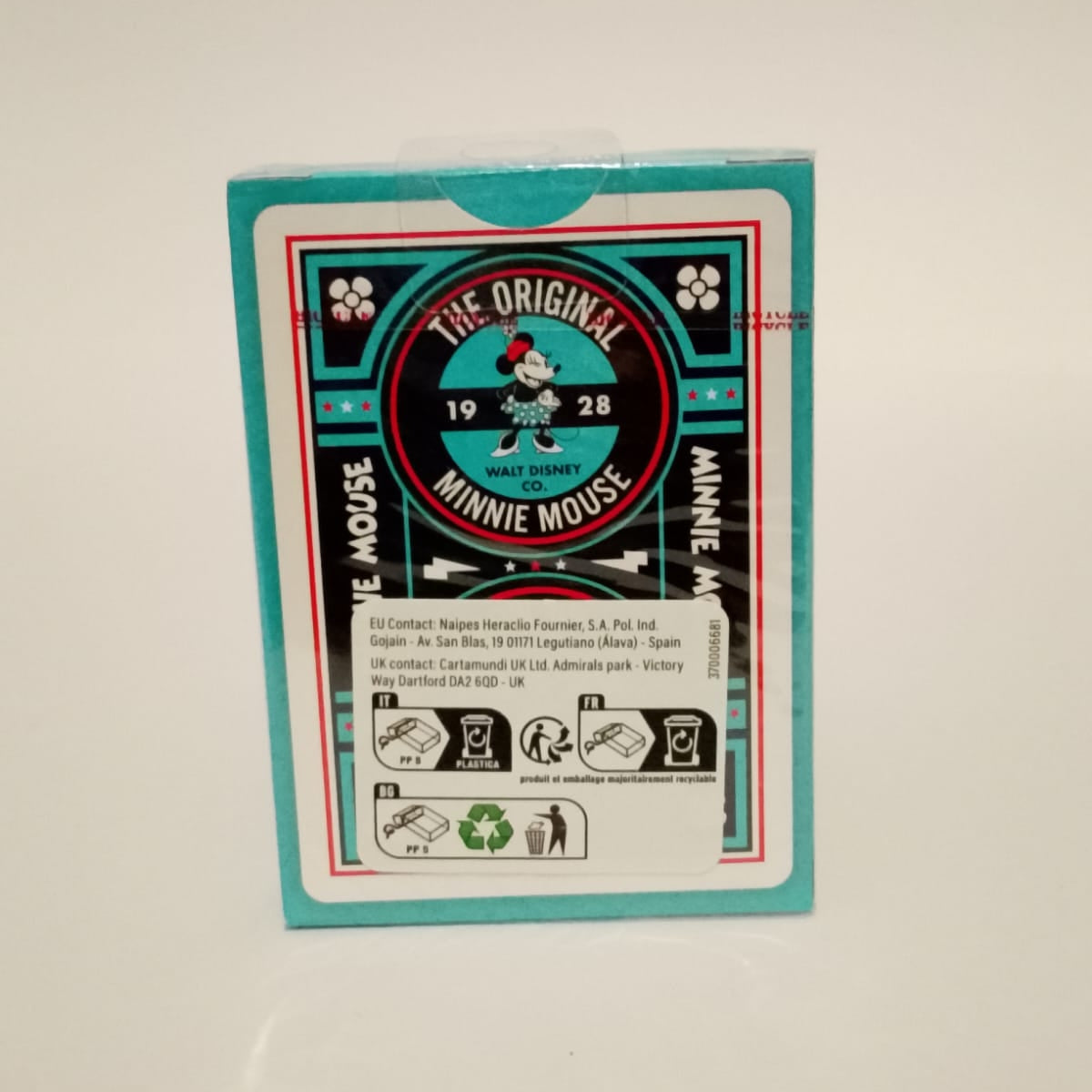 carte poker bicycle minnie mouse  retro