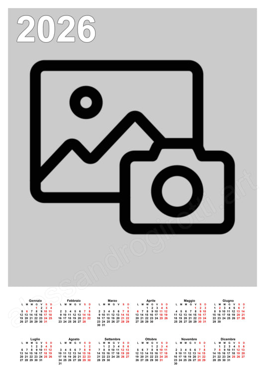 calendario annuale base large