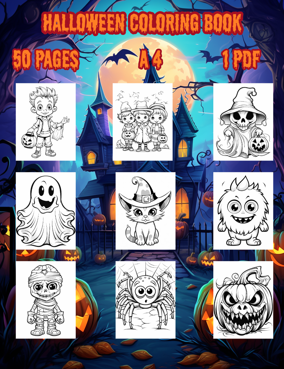 50 disegni di halloween
