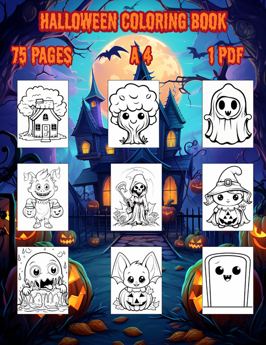 75 disegni di halloween da colorare