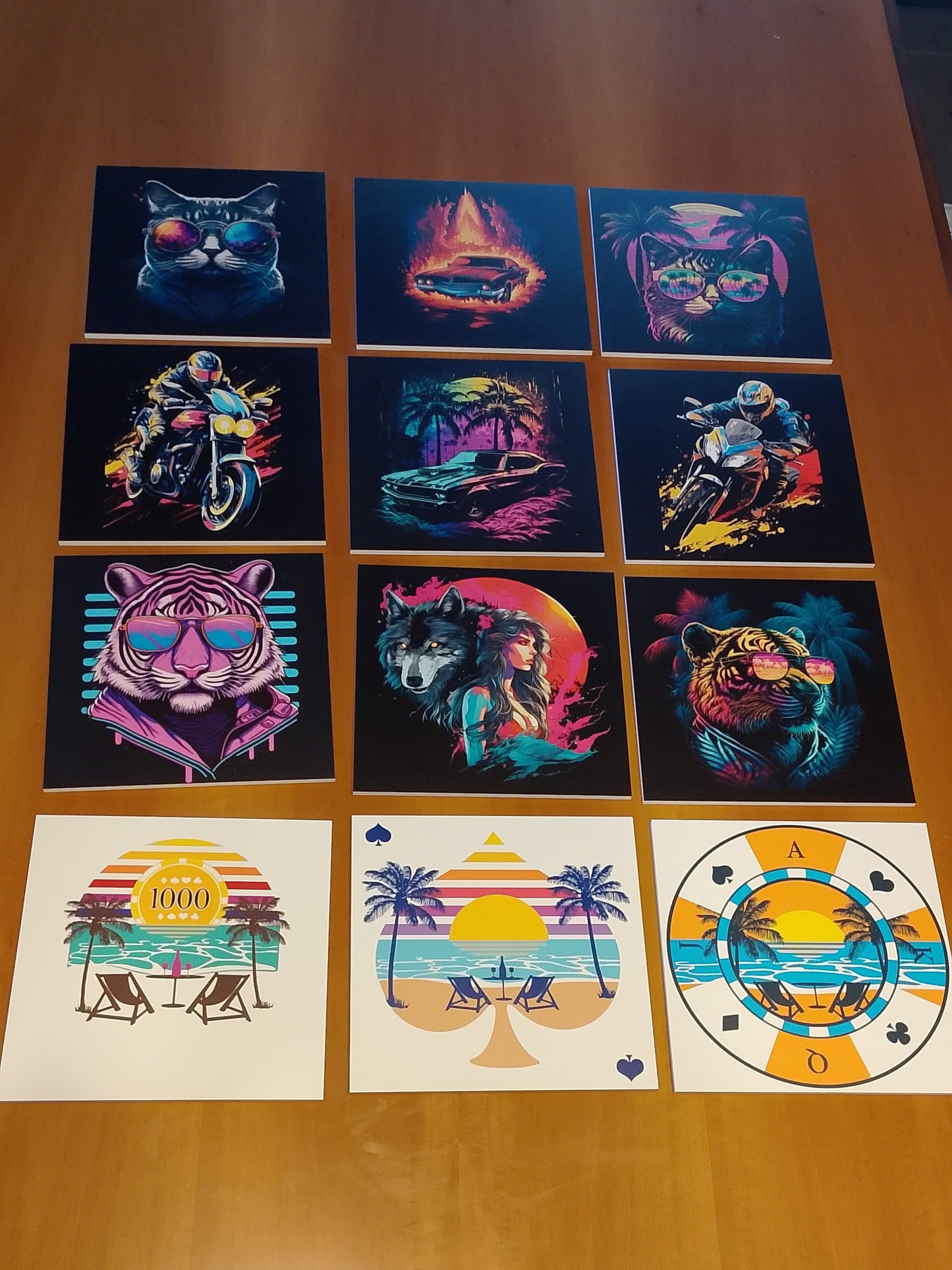 Stock quadretti pvc forex - 300 stampe